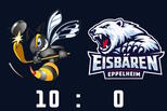 Eisbären chancenlos gegen die Hornets